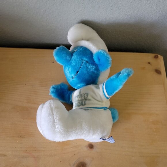 Vintage 1982 I Smurf You Plush Doll By Wallace Berrie & Co. - Picture 3 of 8